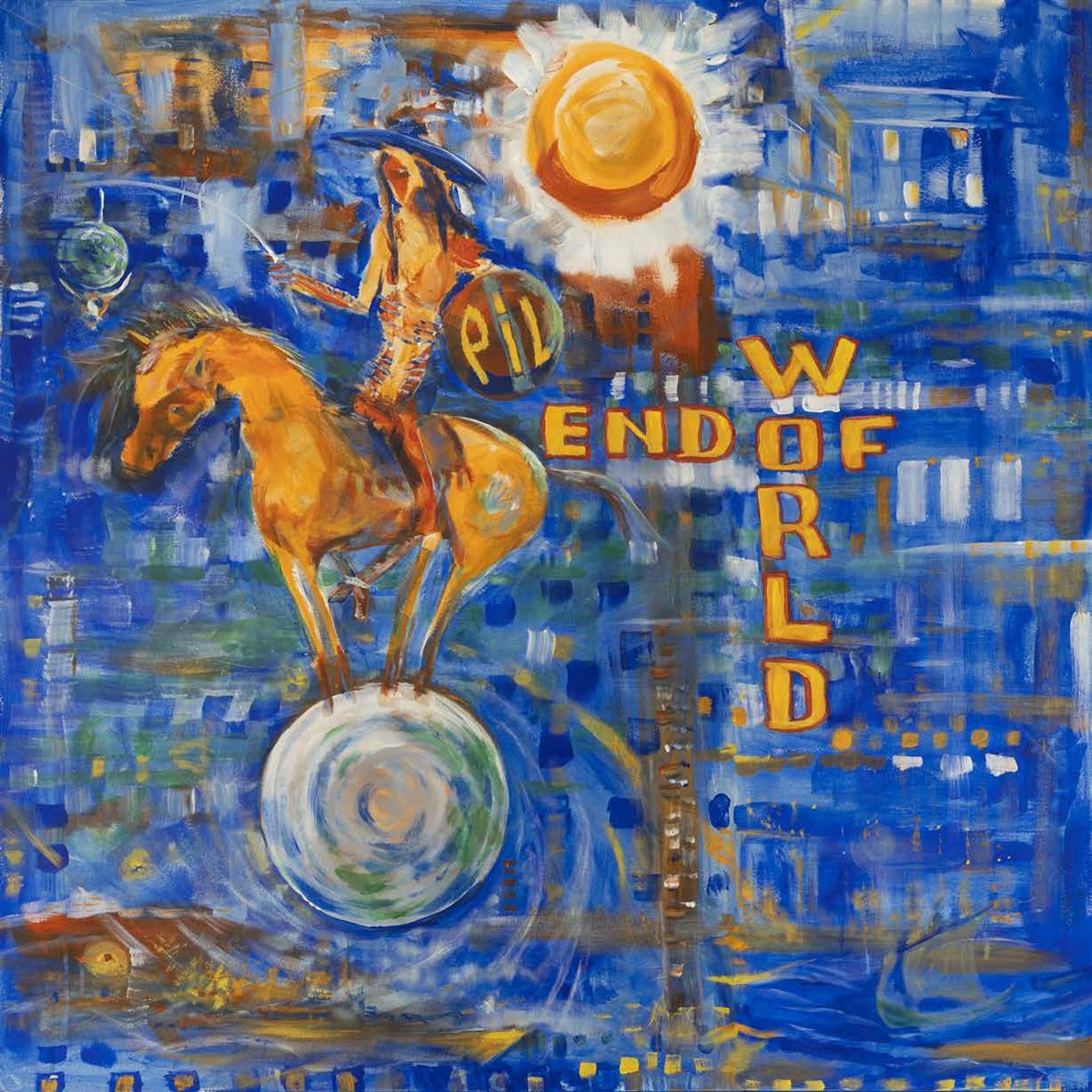 PiL - End Of World Translucent Neon Green 2x12" Limited Edition