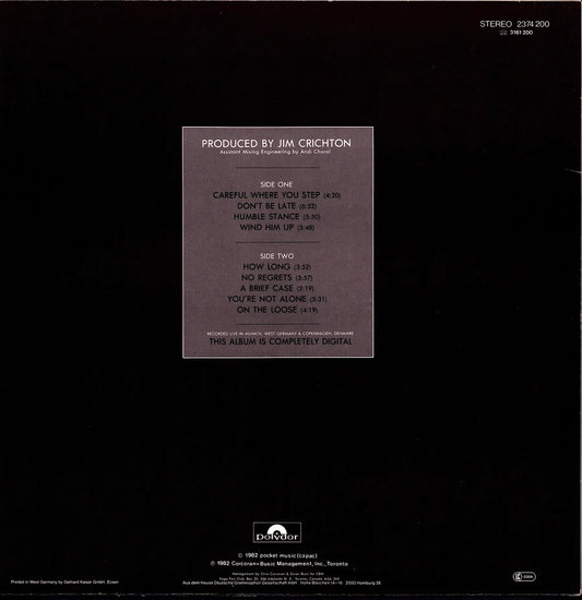 Saga – Saga Vinyl LP | DE Reissue | 1987 Kopie