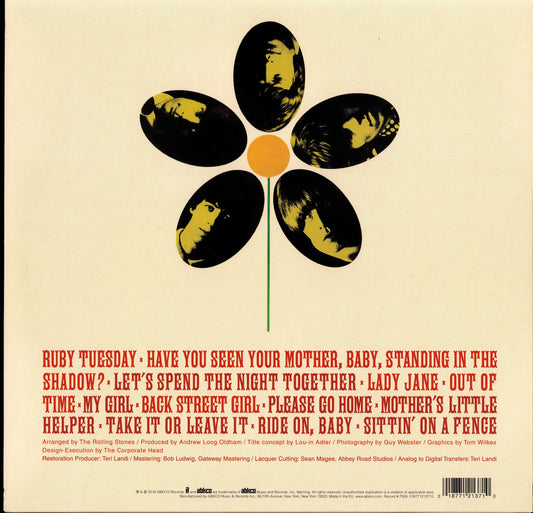 The Rolling Stones - Flowers (Vinyl LP | EU Reissue | 2023)