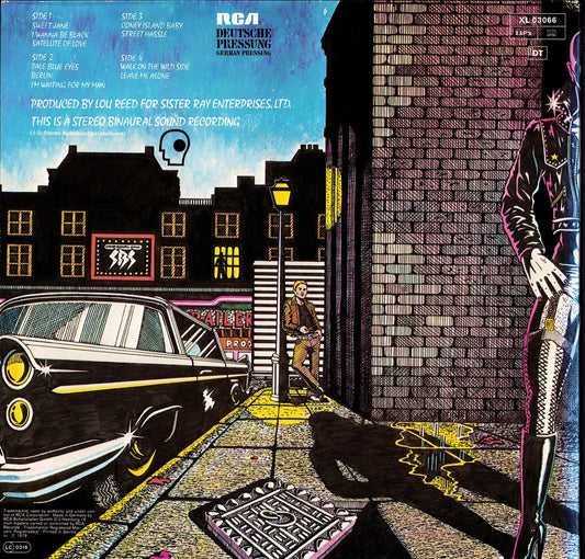 Lou Reed - Walk On The Wild Side - The Best Of Lou Reed Vinyl LP | DE Original | 1972 Kopie