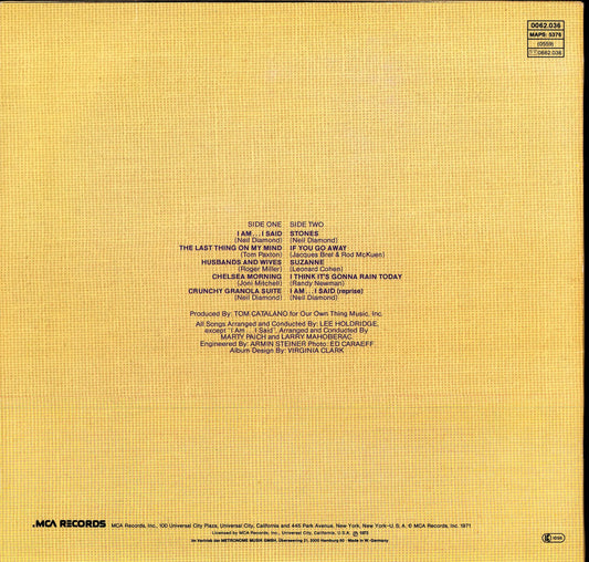 Neil Diamond - Stones (Vinyl LP | DE Reissue | 1976)