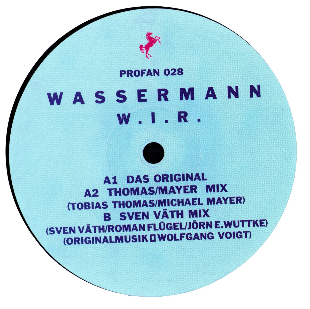 Wassermann – W. I. R. (Das Original + Sven Väth Mix Thomas/Mayer Mix) (Vinyl 12″ | DE | 2000)