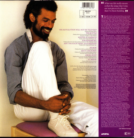 Gil Scott-Heron – The Best Of Vinyl LP | EU | 1984
