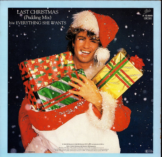 Wham! – Last Christmas (Pudding Mix) / Everything She Wants (Vinyl 12″ Maxi-Single | EU | 1984)