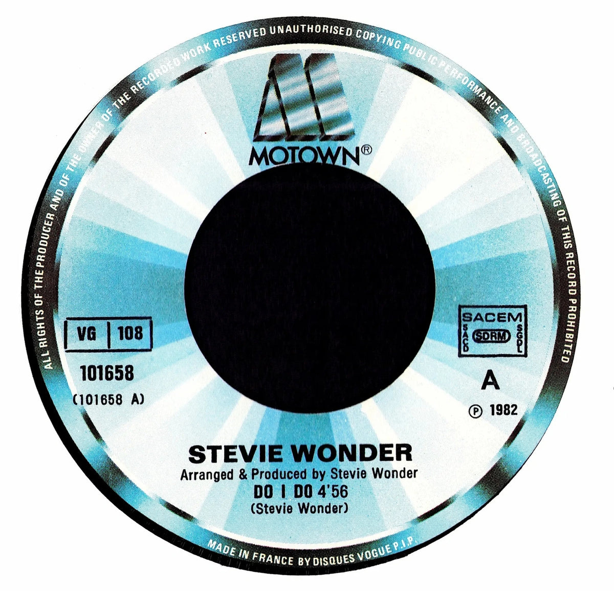 Stevie Wonder - Do I Do (7" Vinyl)