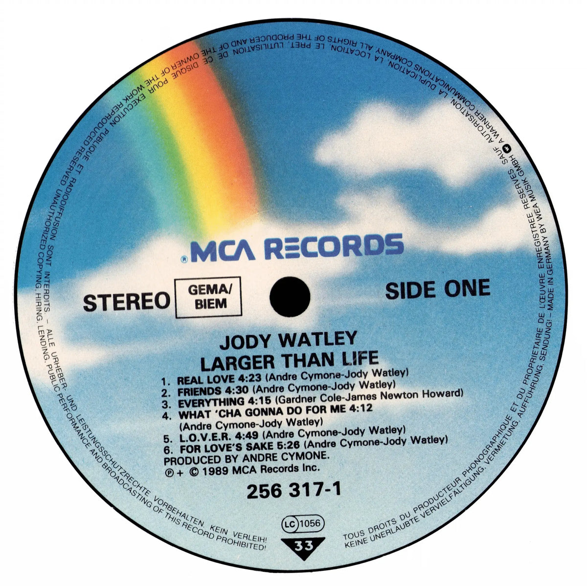 Jody Watley – Larger Than Life (Vinyl LP | EU | 1989)