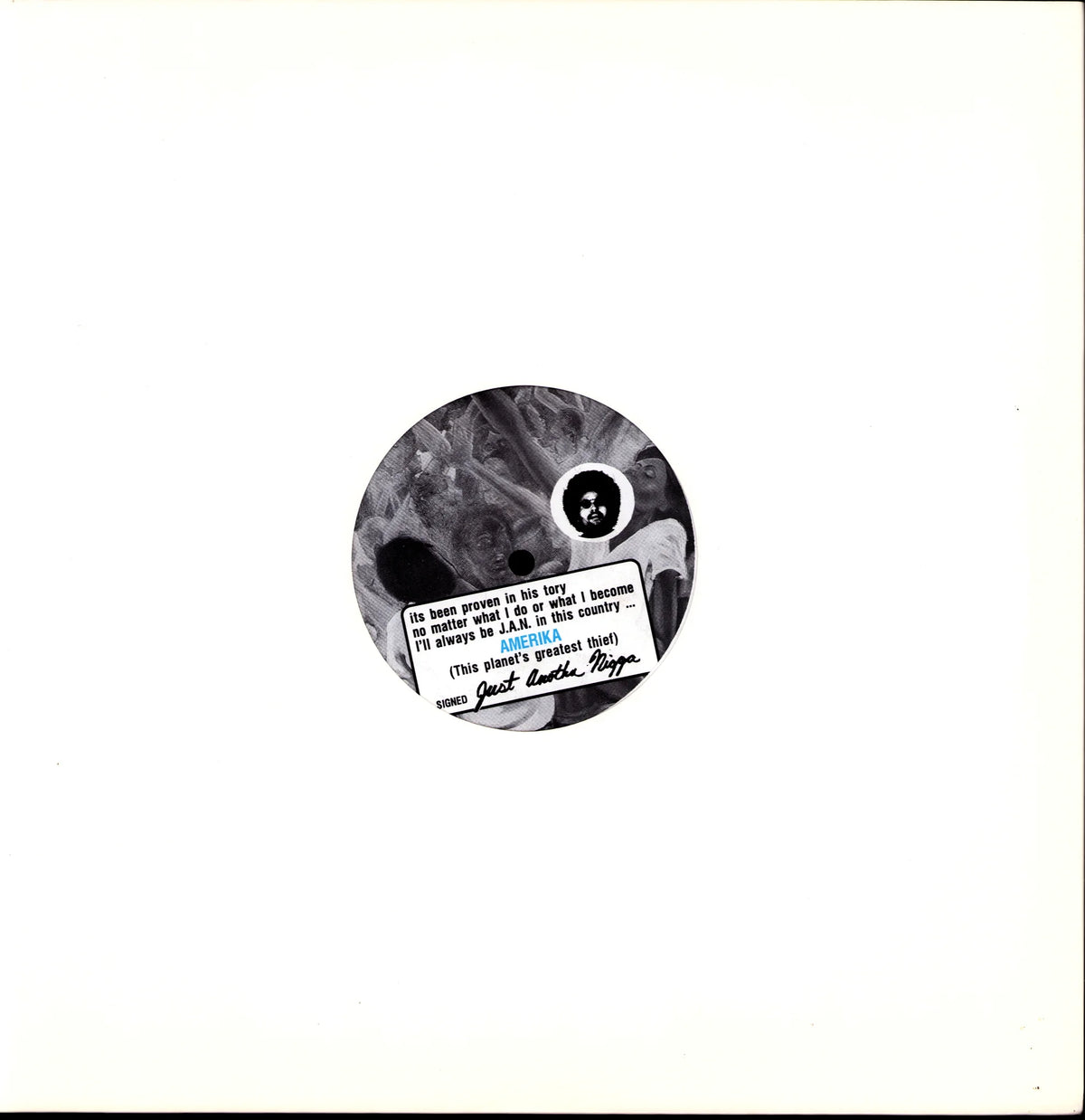 Moodymann – Amerika (Vinyl 12″ | US | 1997) – Label Seite B