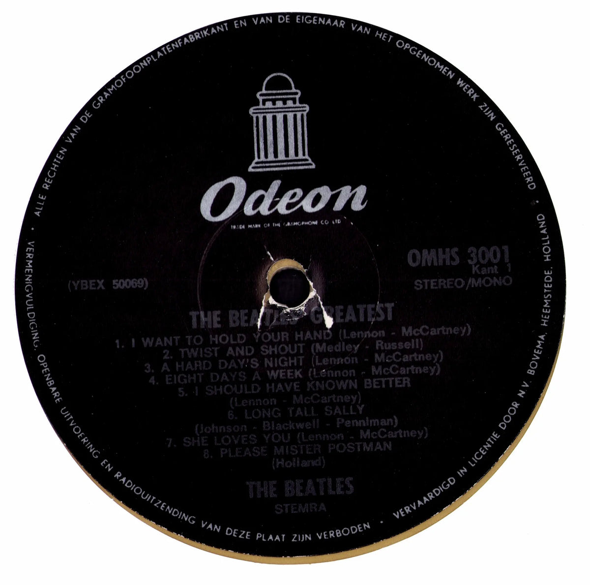 The Beatles - Beatles' Greatest (Gold Vinyl LP | NL Reissue | 1975)