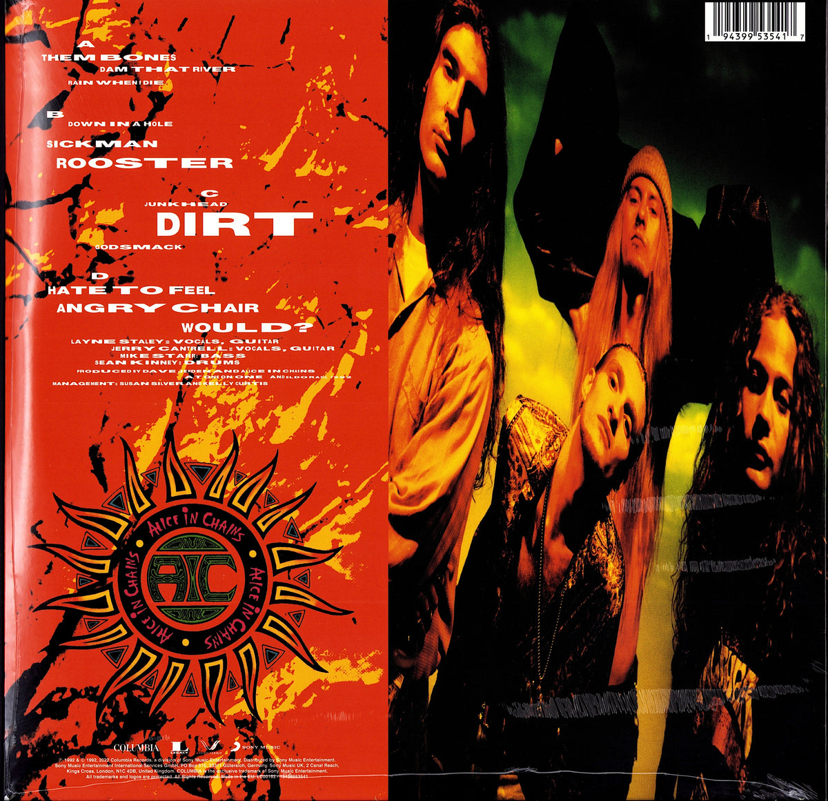 Alice In Chains - Dirt (2LP | Reissue | 2022 | 30th Anniversary)