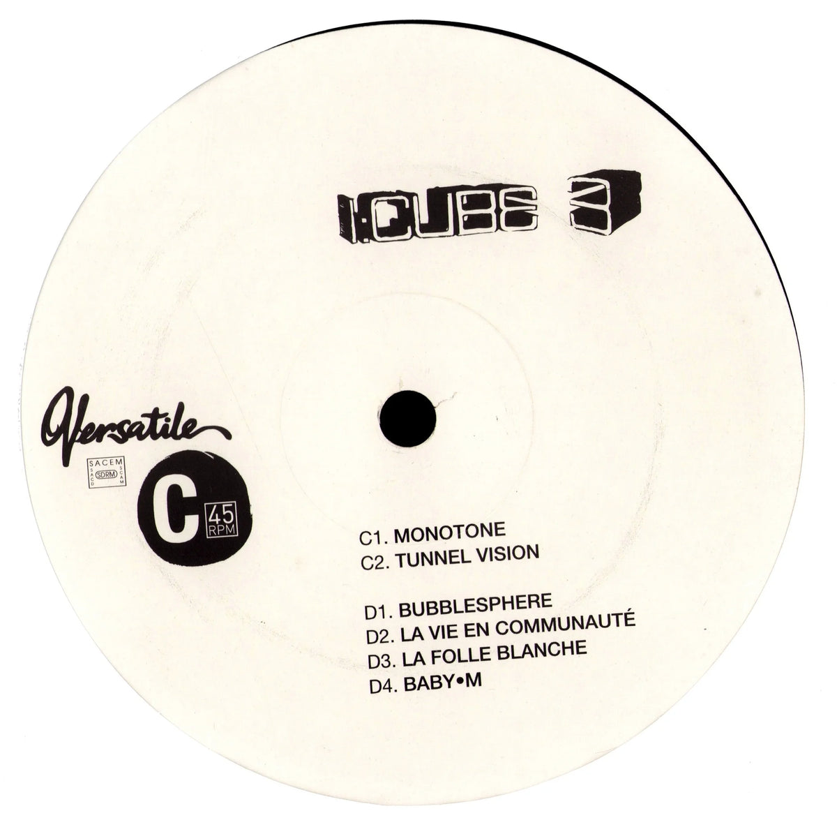 I:Cube – 3 (Vinyl 2LP | FR | 2003) – label side B