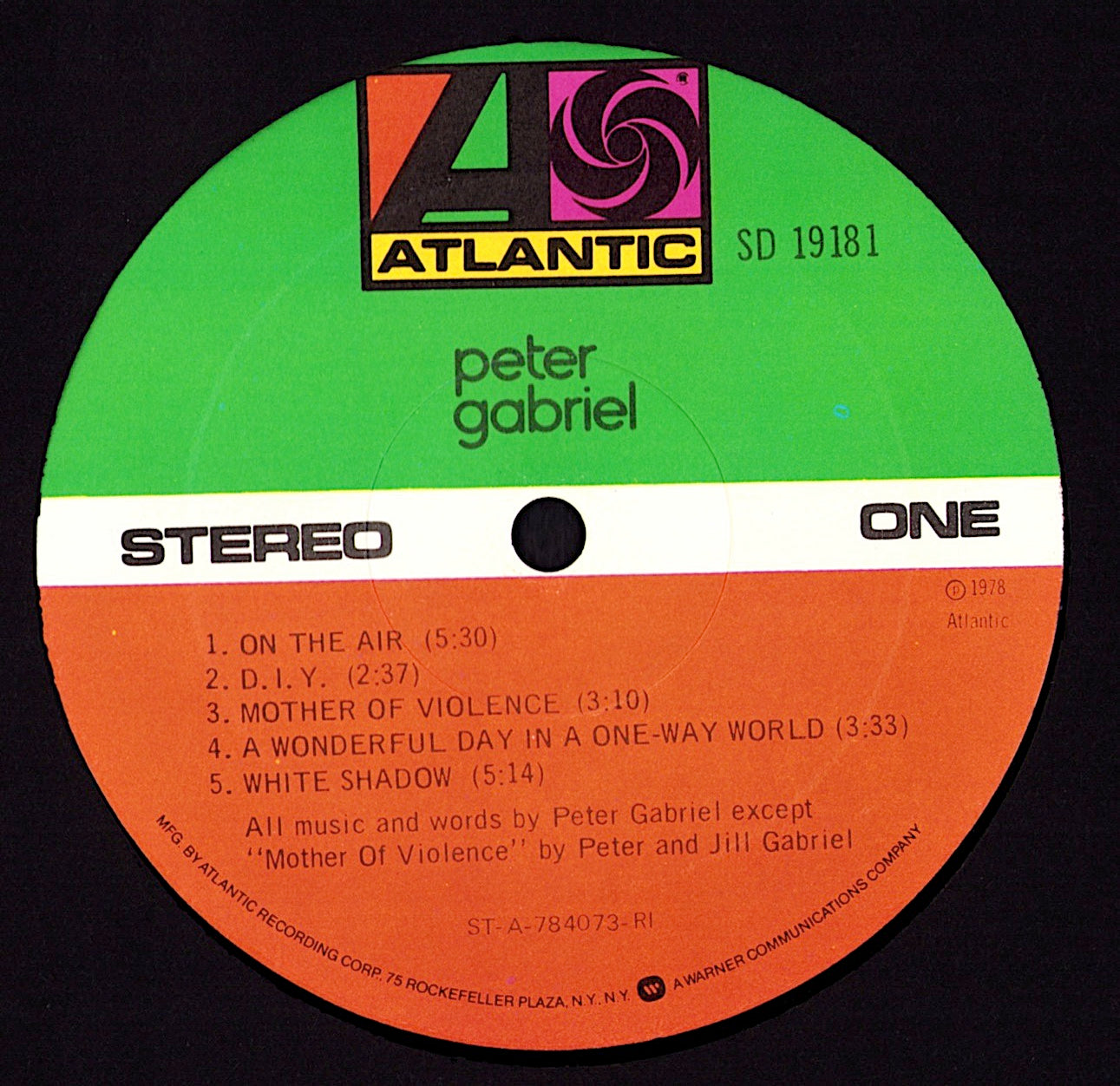 Peter Gabriel - Peter Gabriel Vinyl LP