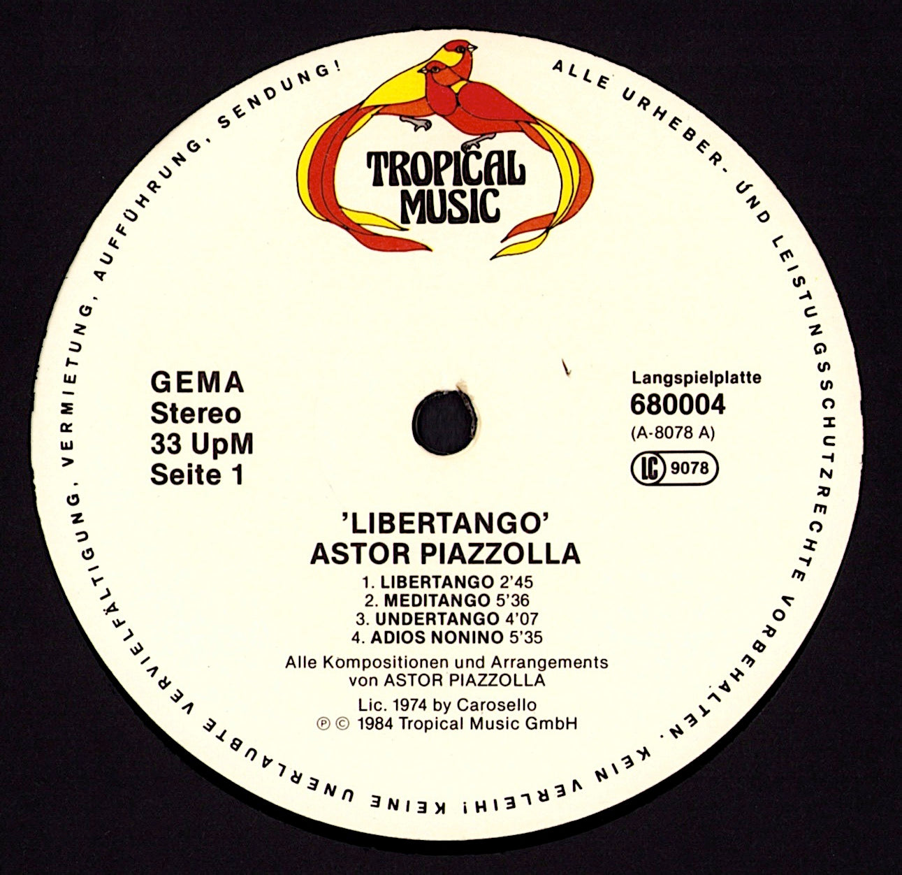 Astor Piazzolla – Libertango Vinyl LP