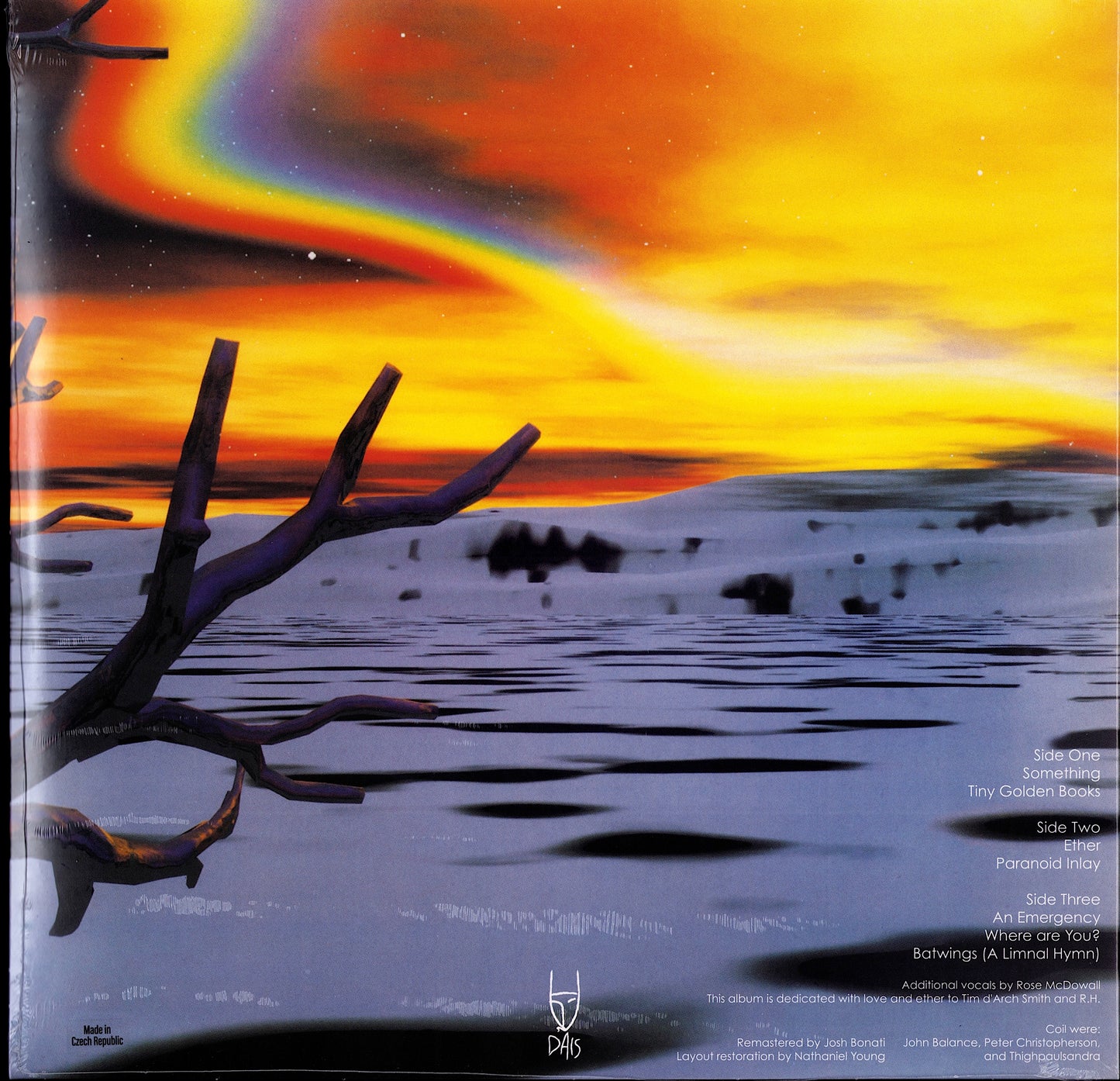 Coil - Musick To Play In The Dark² Black Vinyl 2LP