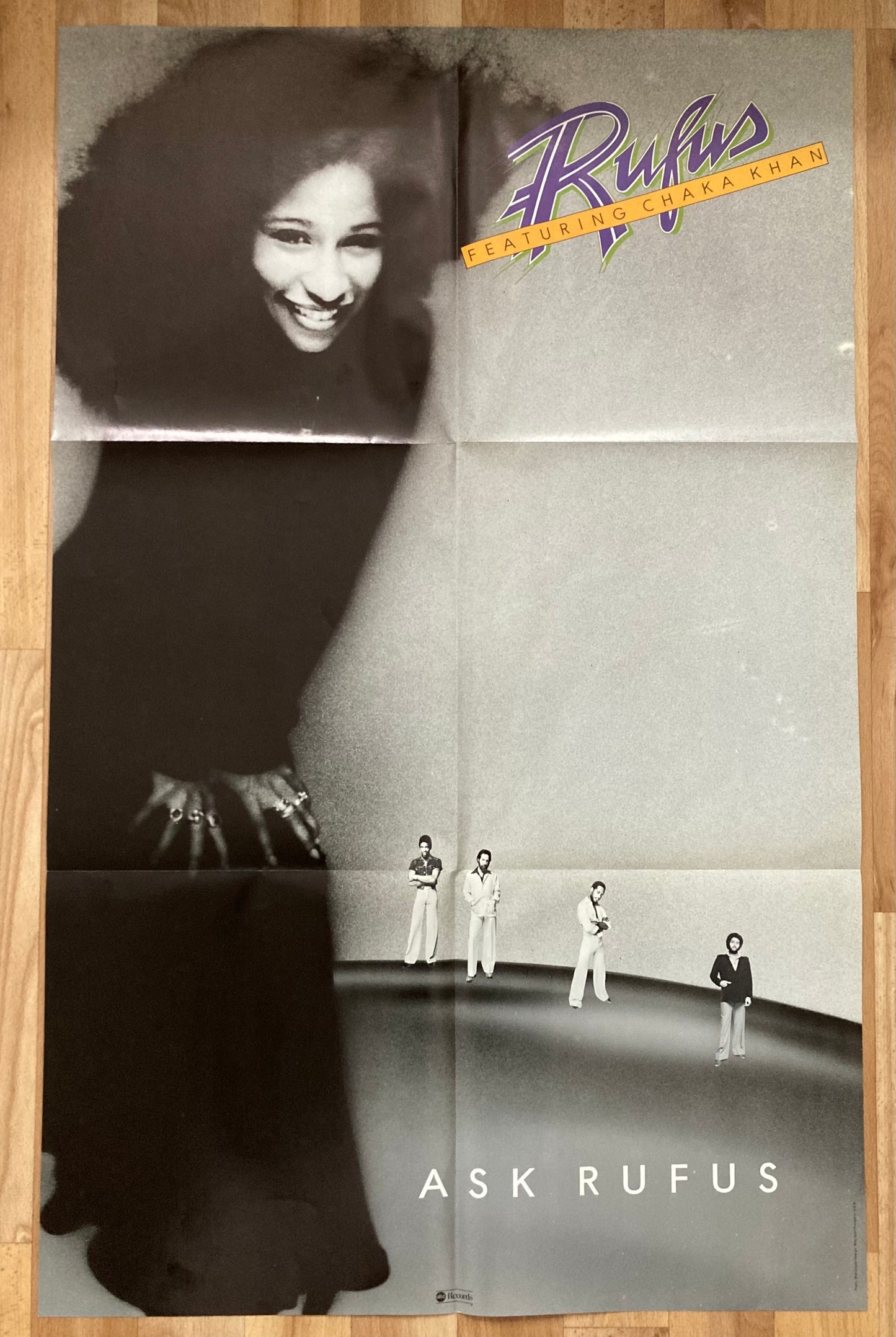 Rufus Featuring Chaka Khan - Ask Rufus Vinyl LP + Poster