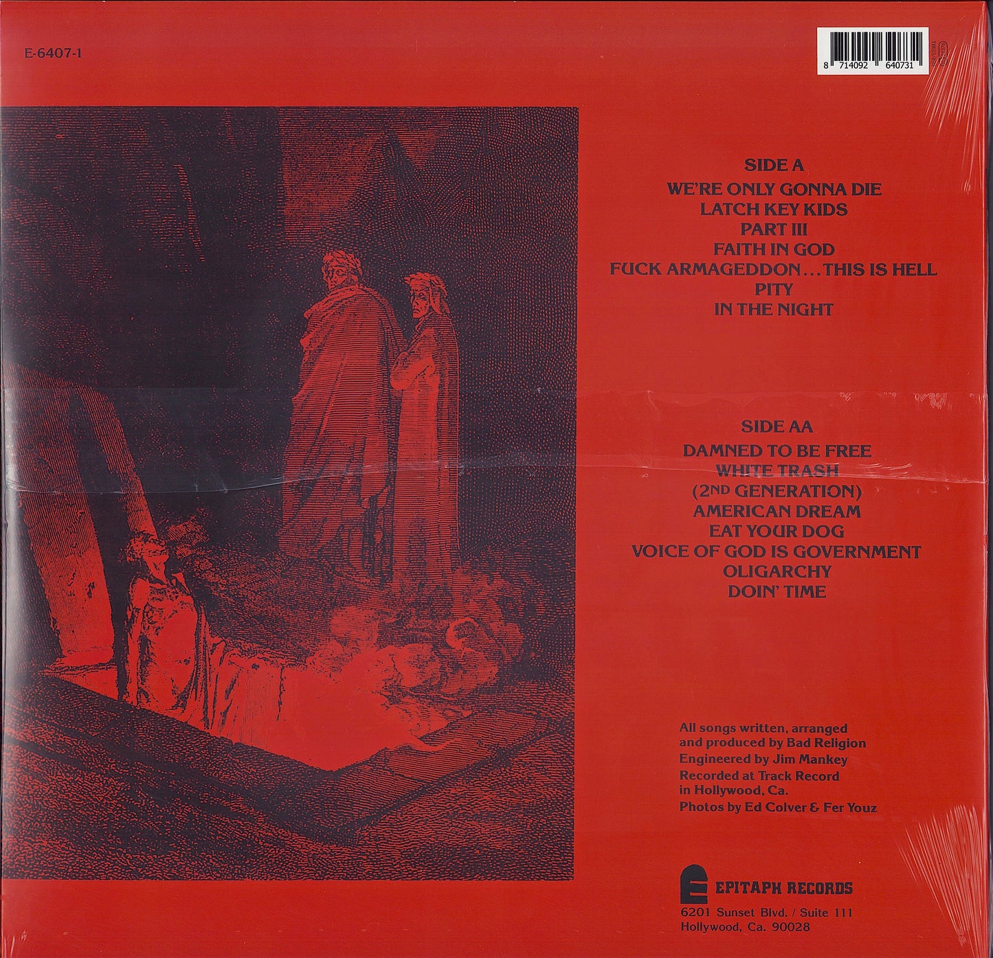 Bad Religion – How Could Hell Be Any Worse? - 40th Anniversary Edition White Vinyl LP