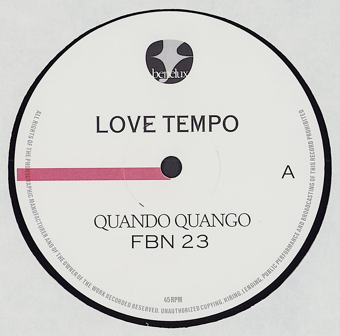 Quando Quango - Love Tempo Vinyl 12"