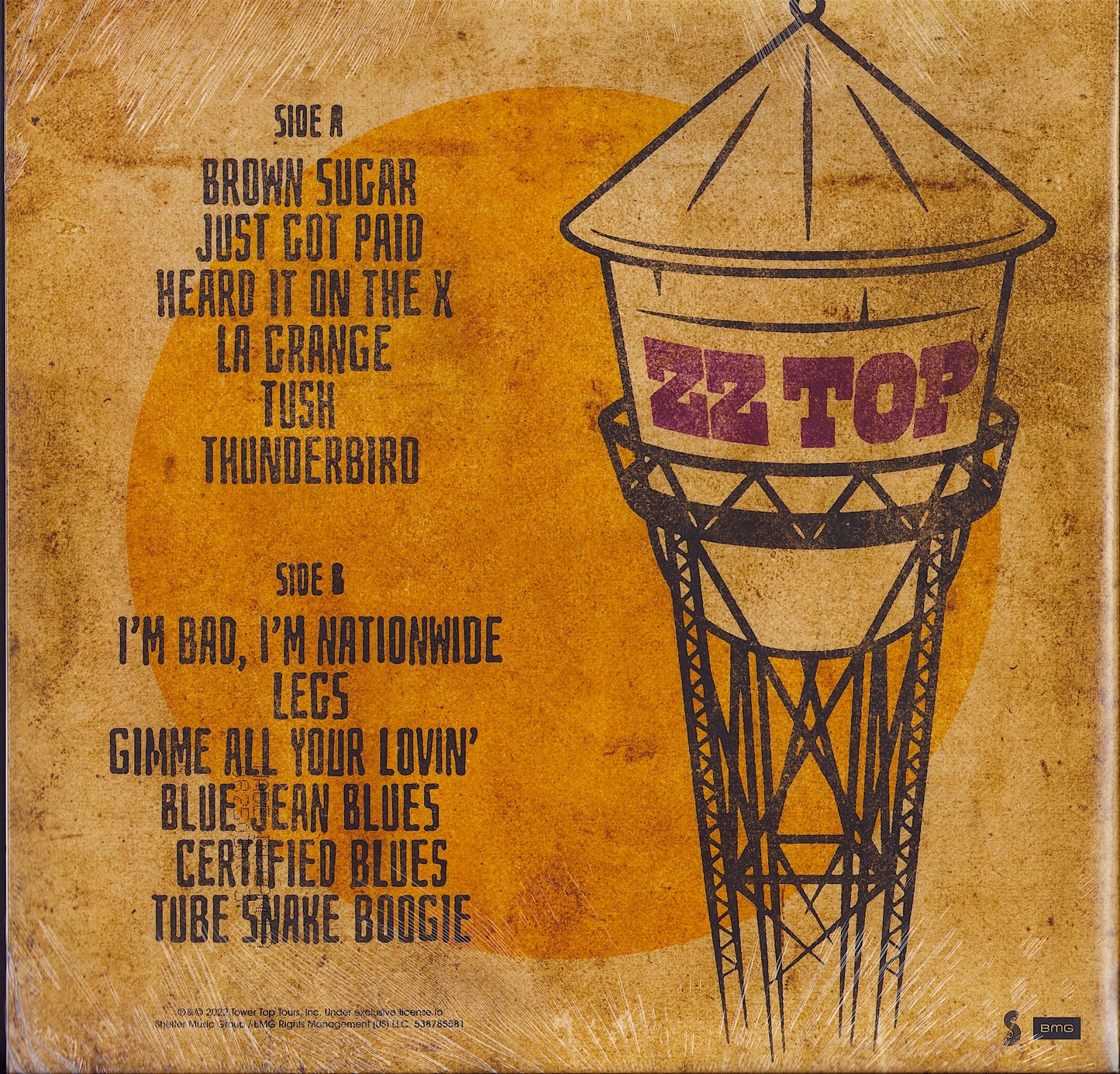 ZZ Top - Raw 'That Little Ol' Band From Texas' Original Soundtrack Ghostly Grey Vinyl LP