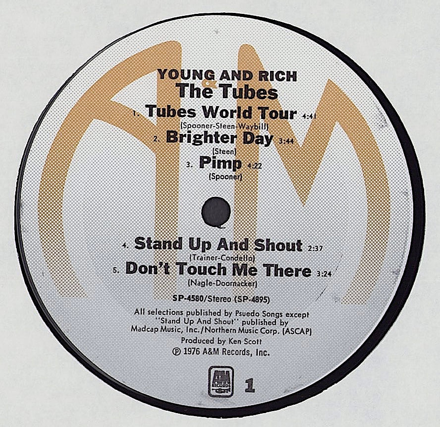 The Tubes - Young And Rich Vinyl LP