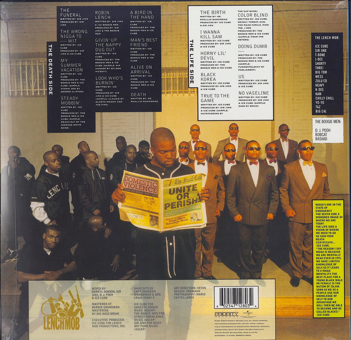 Ice Cube - Death Certificate Vinyl LP