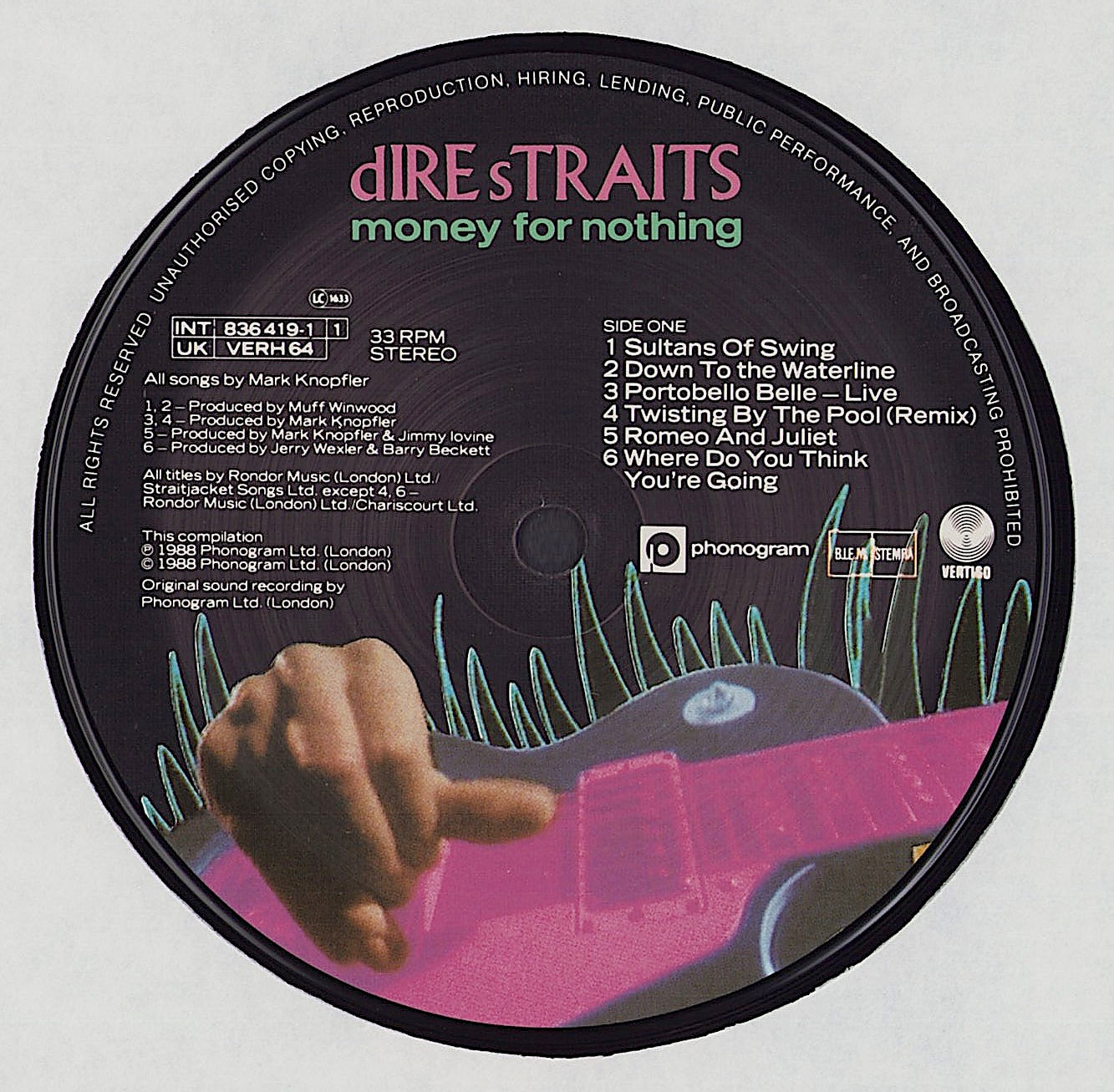 Dire Straits – Money For Nothing Vinyl LP