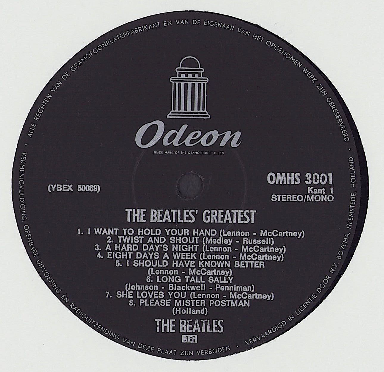 The Beatles - Beatles' Greatest Vinyl LP