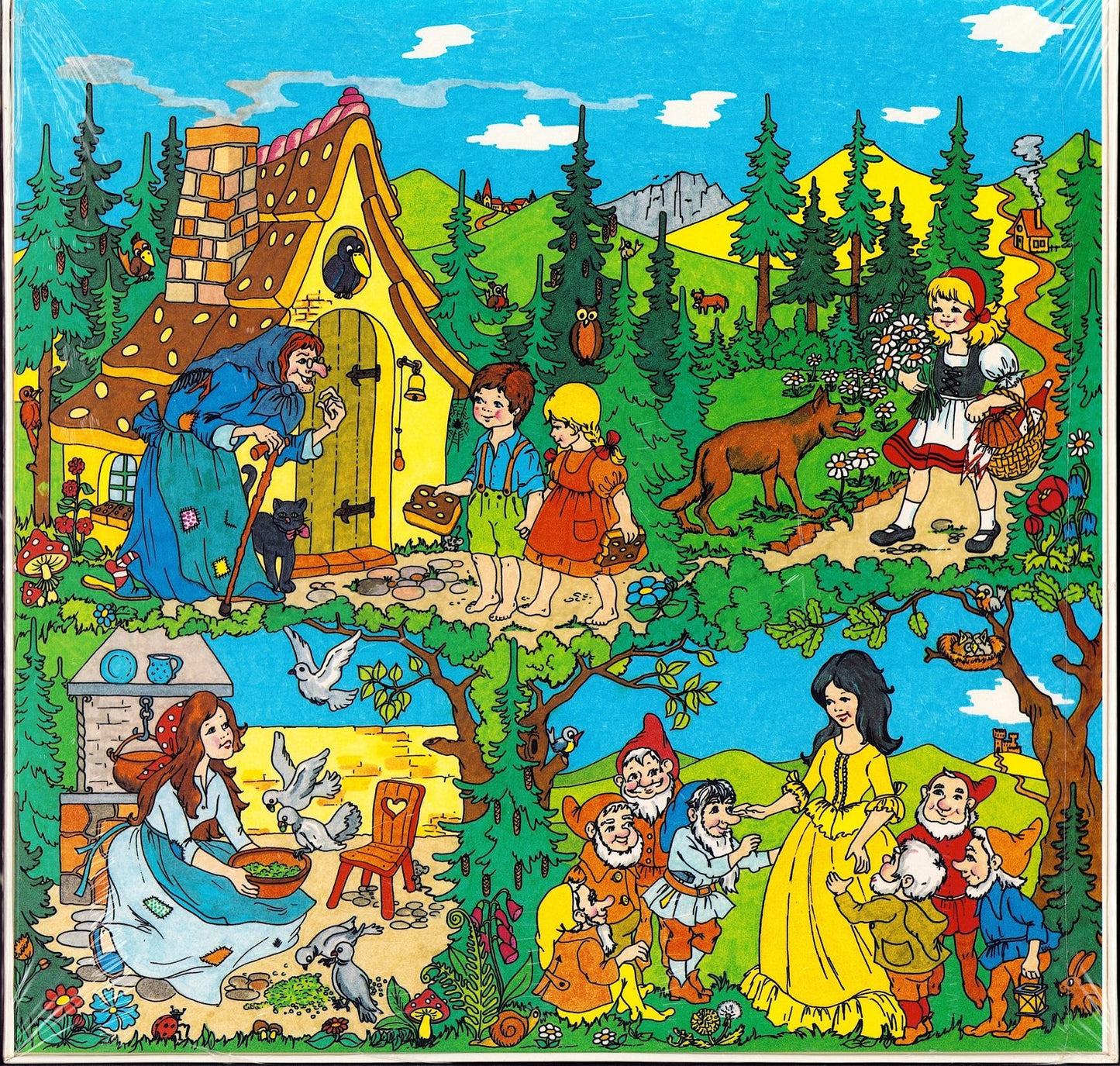 Gebrüder Grimm – Die Schönsten Märchen Der Gebrüder Grimm Vinyl 2xLP, Album + Box