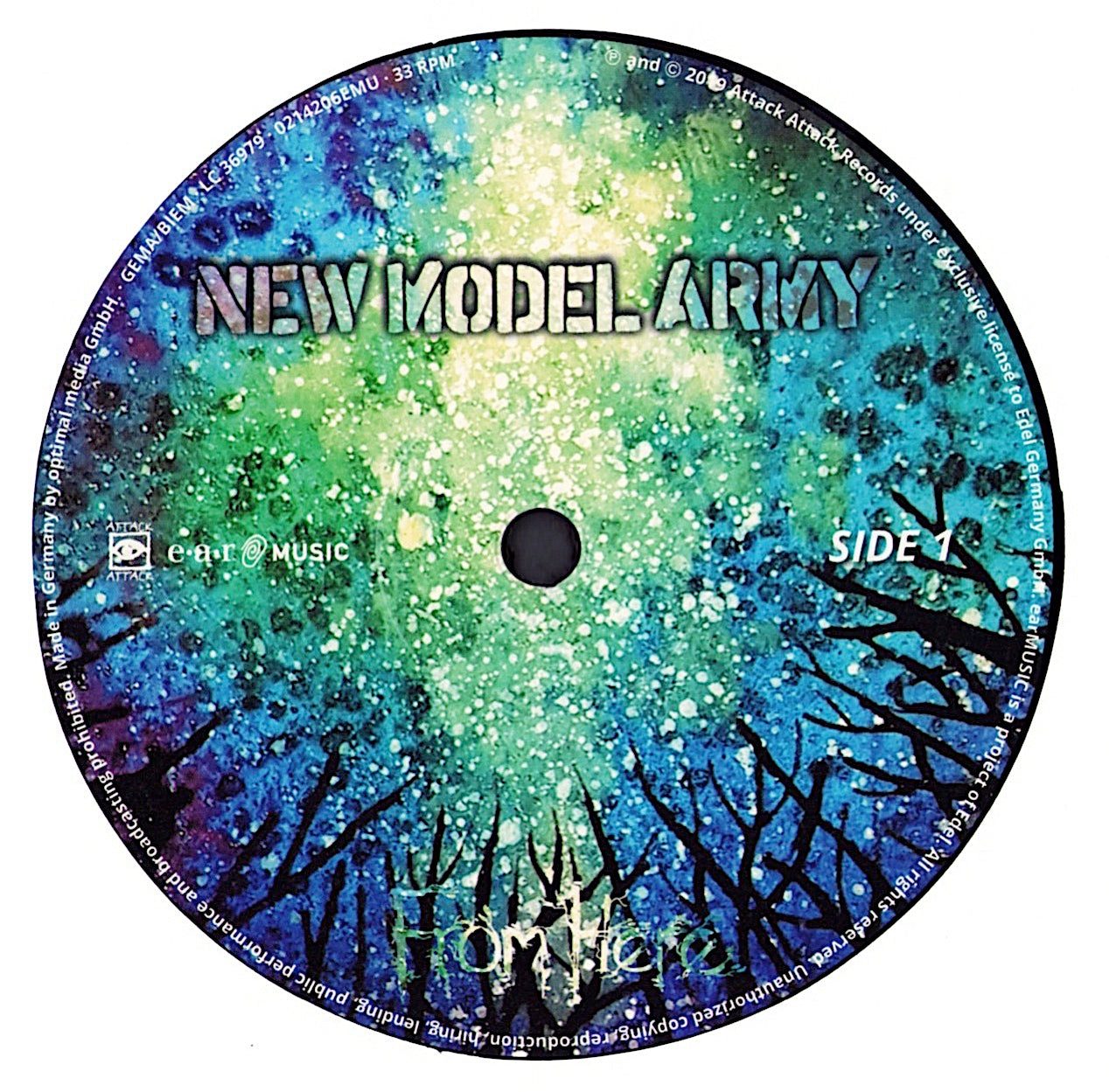 New Model Army – From Here Vinyl 2LP