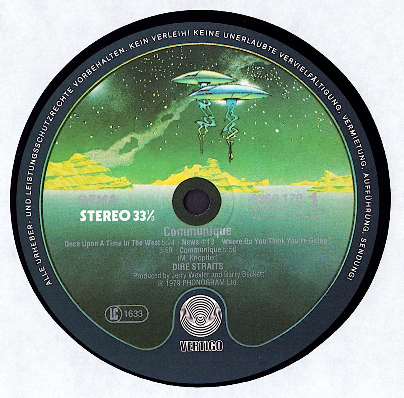 Dire Straits - Communiqué Vinyl LP