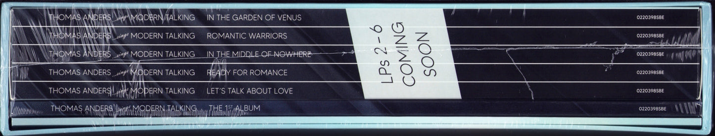 Thomas Anders Sings Modern Talking: The 1st Album Limited Box Vinyl 2LP Box