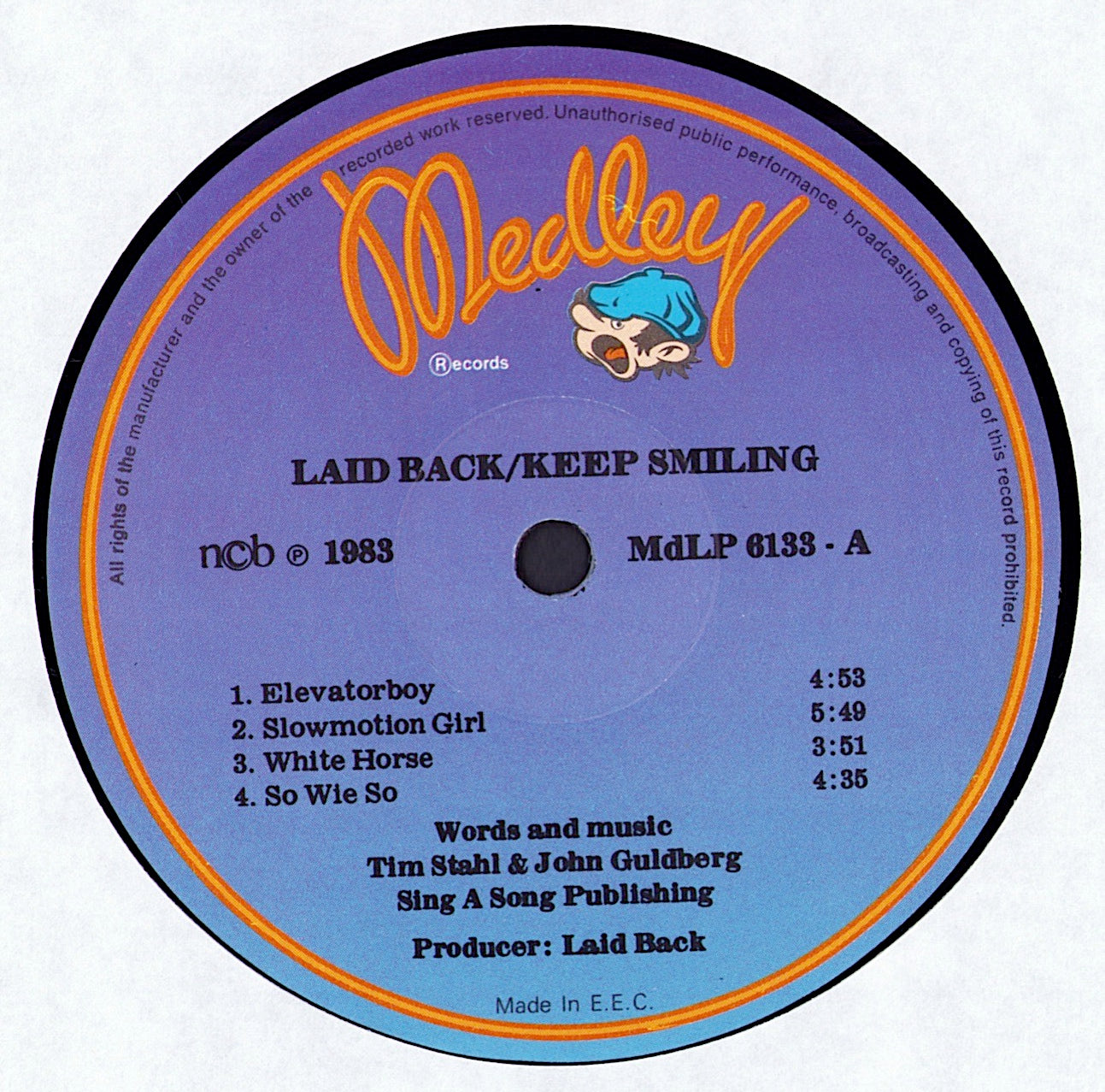 Laid Back - Hole In The Sky Vinyl LP