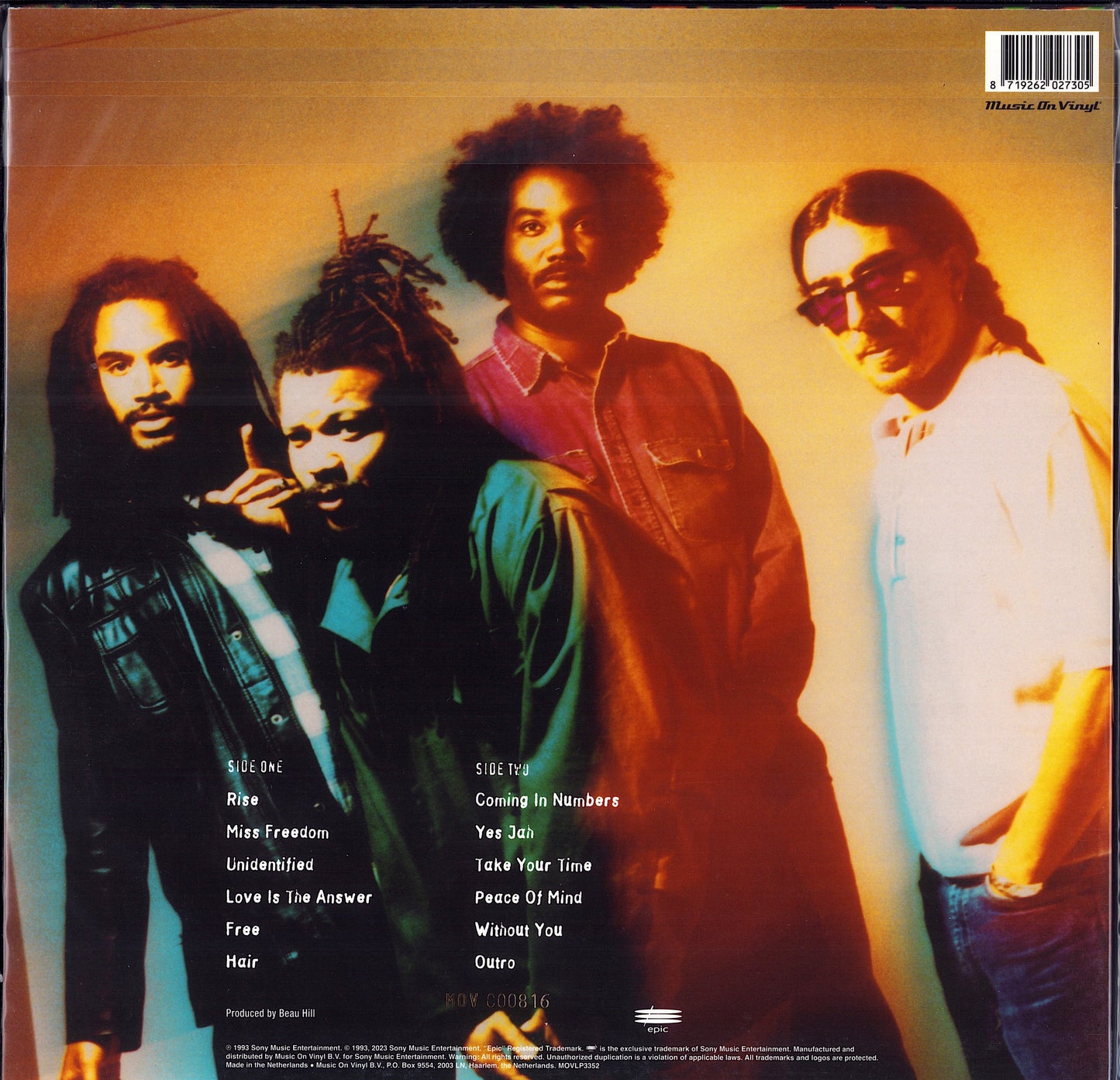 Bad Brains - Rise Yellow & Green Marbled Vinyl LP Anniversary Edition