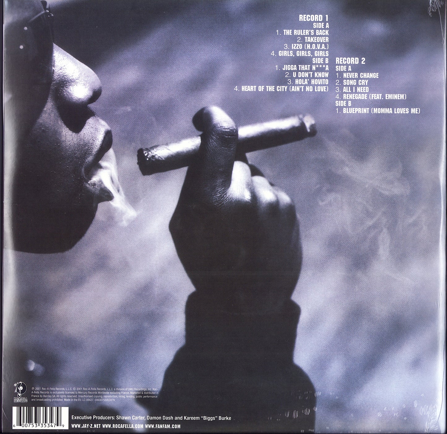 Jay-Z - The Blueprint Vinyl 2LP