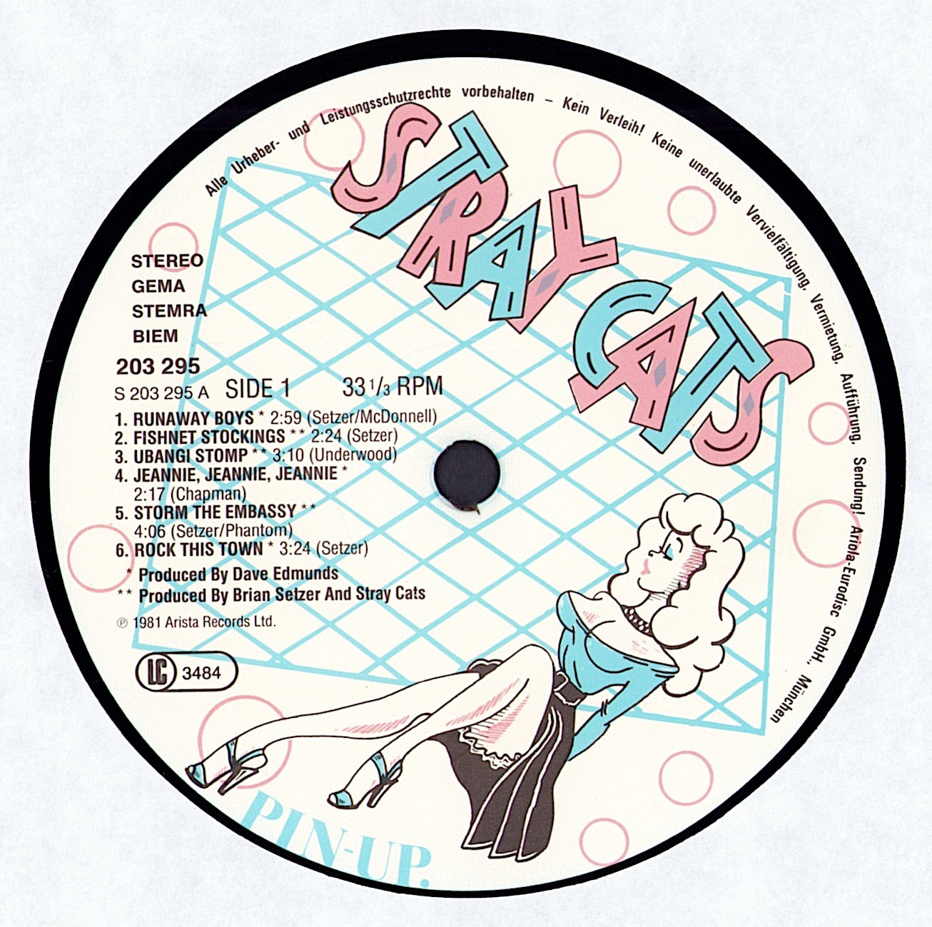 Stray Cats - Stray Cats Vinyl LP