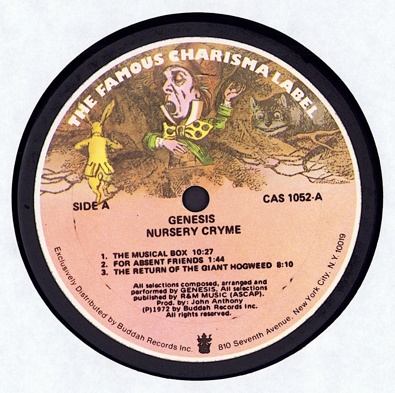 Genesis - Nursery Cryme Vinyl LP US