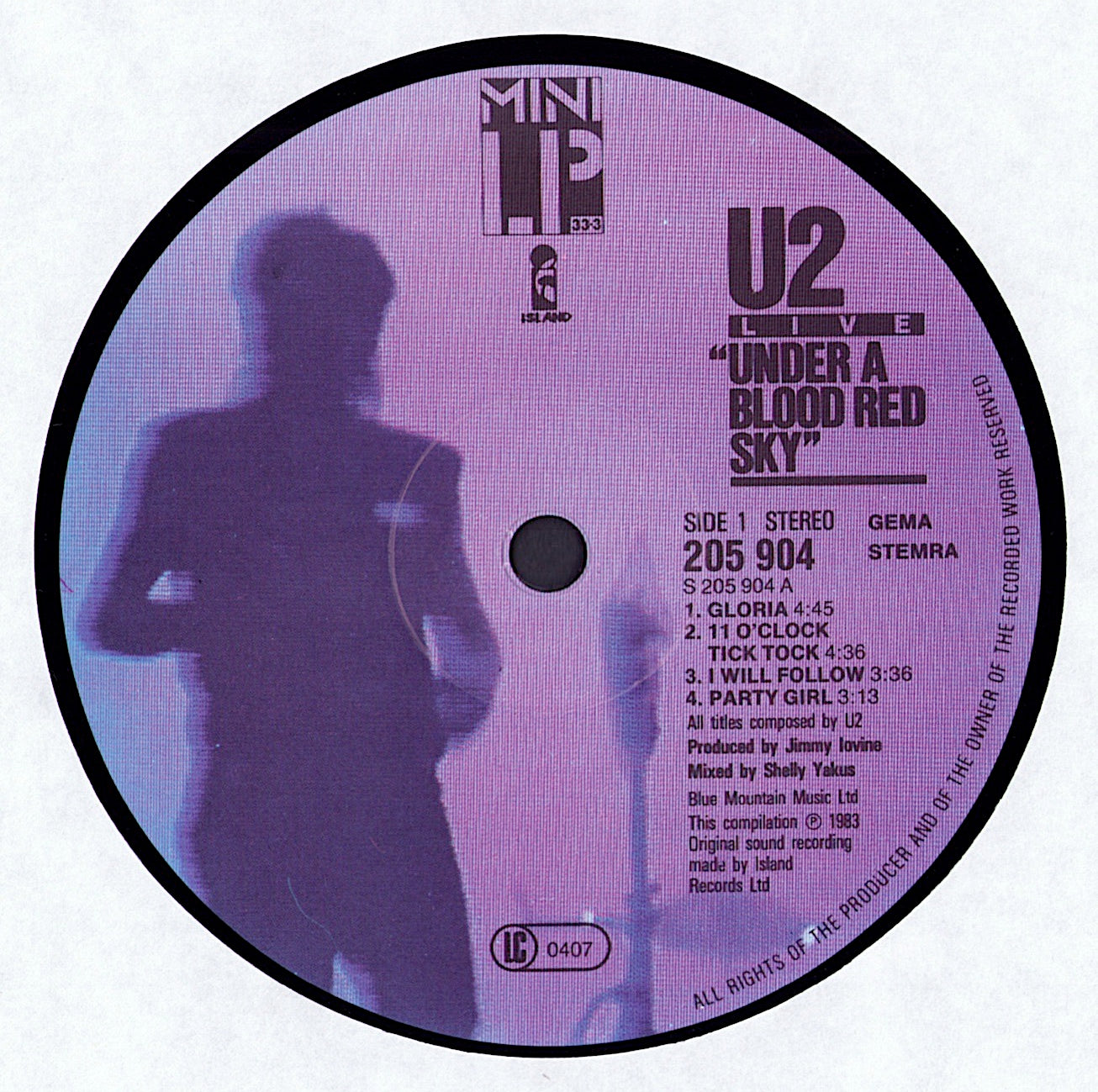 U2 - Under A Blood Red Sky Live