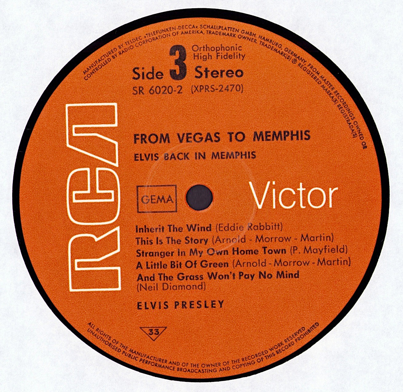 Elvis Presley – Elvis In Person At The International Hotel