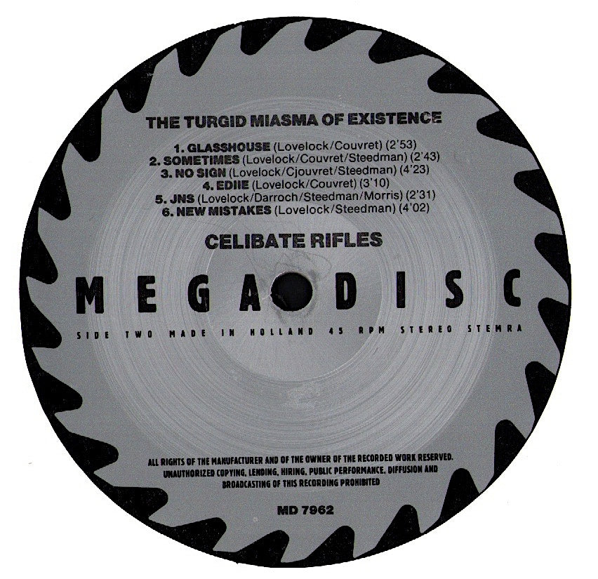 The Celibate Rifles - The Turgid Miasma Of Existence Vinyl LP