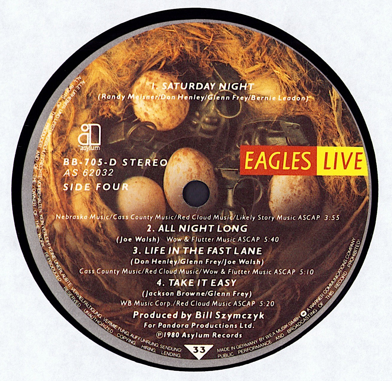 Eagles - Eagles Live Vinyl 2LP + Poster