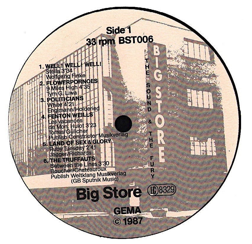 The Sound & The Fury Vinyl LP