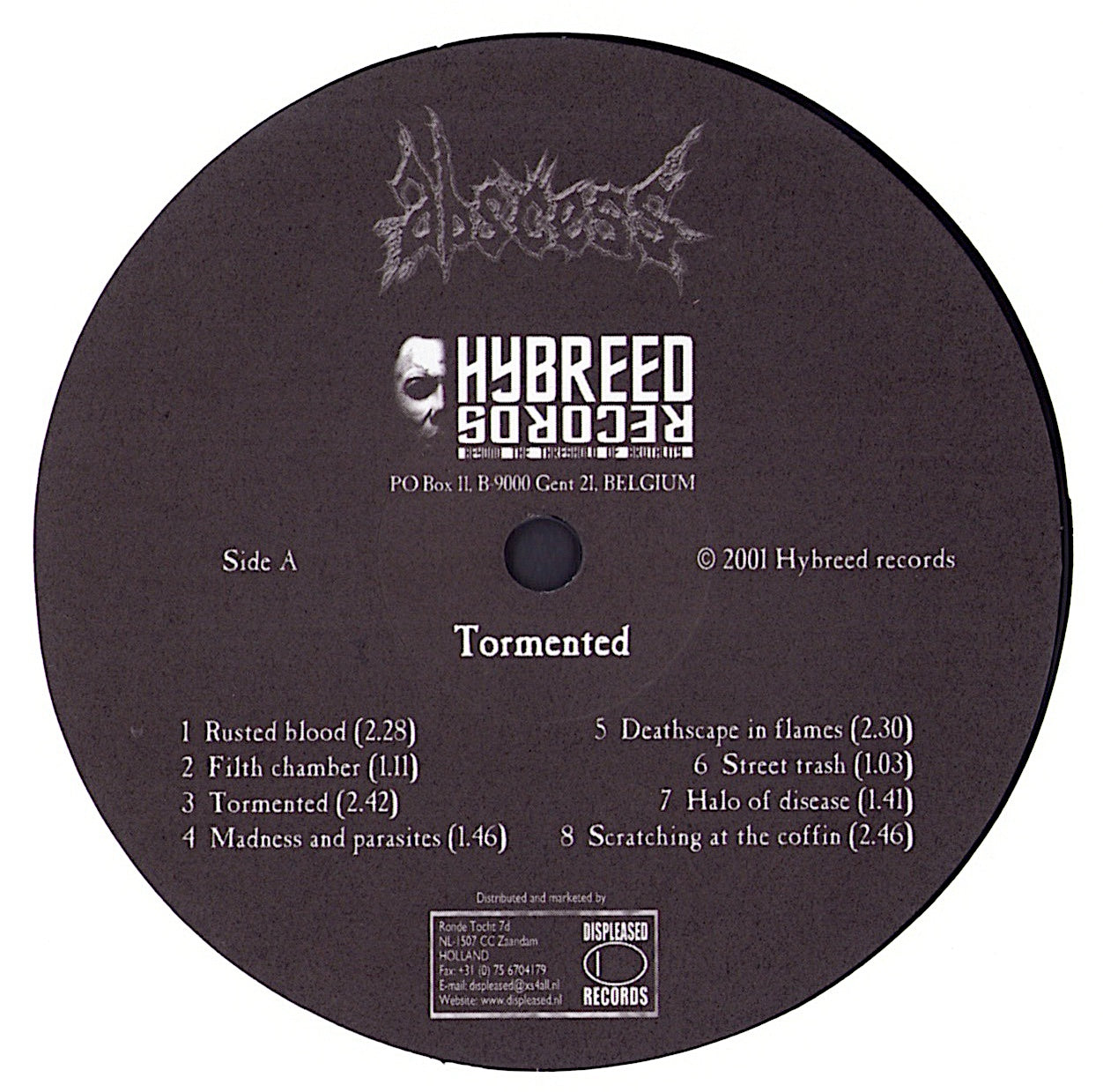 Abscess - Tormented Vinyl LP