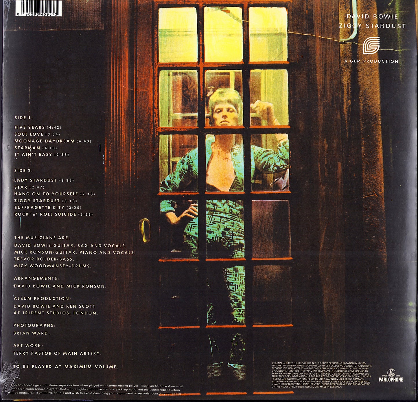 David Bowie - The Rise And Fall Of Ziggy Stardust And The Spiders From Mars