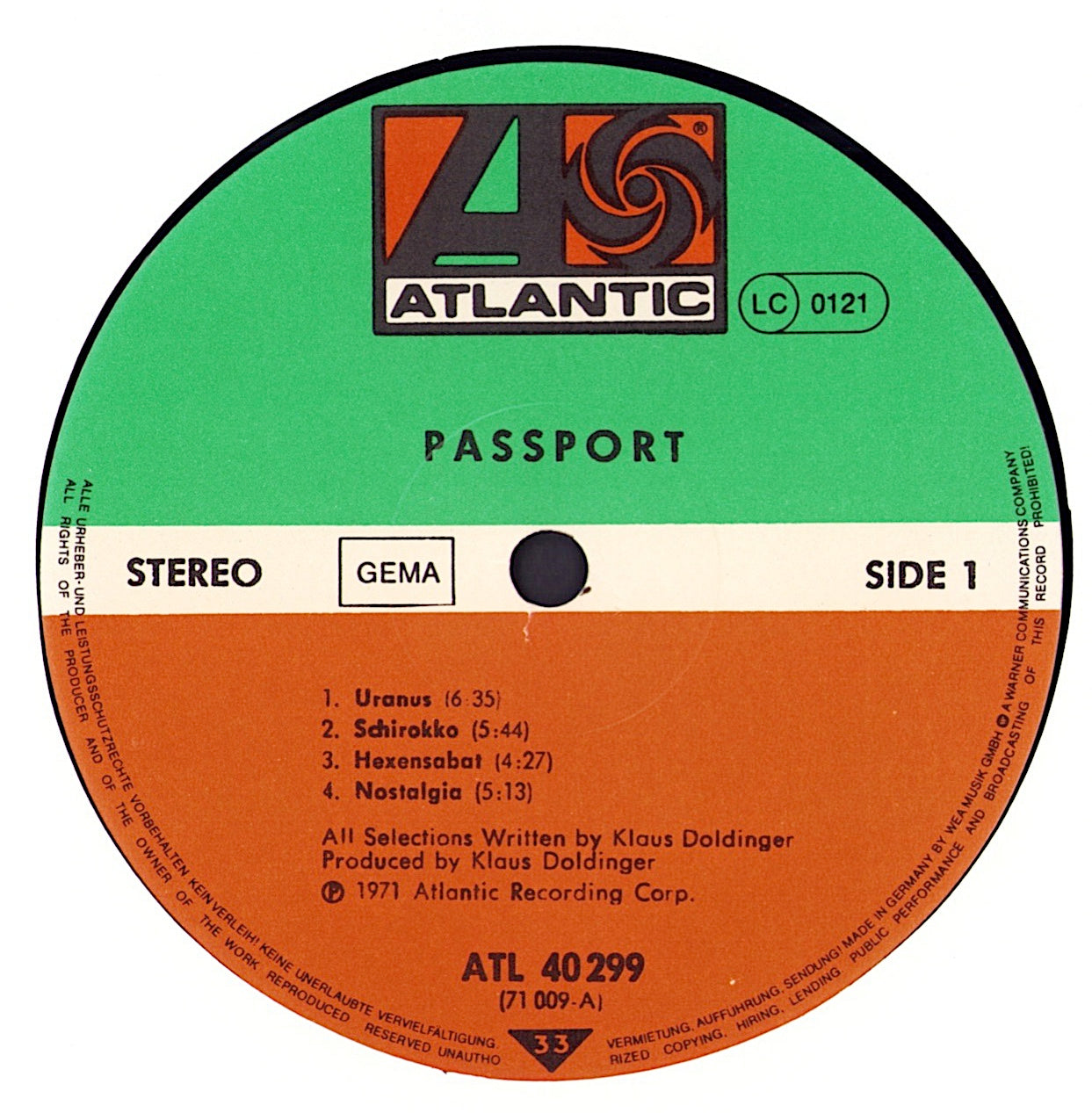 Passport - Passport Vinyl LP