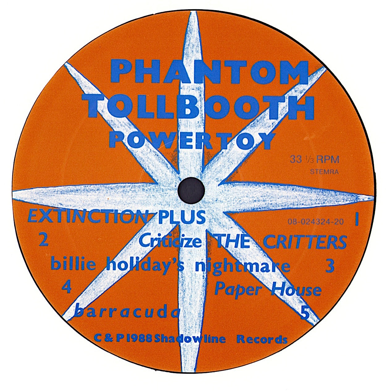 Phantom Tollbooth – Power Toy Vinyl LP