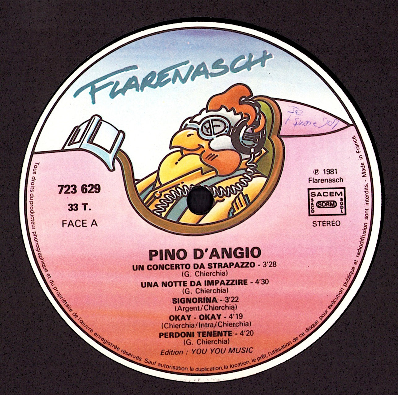 Pino D'Angio - Pino D'Angio Vinyl LP