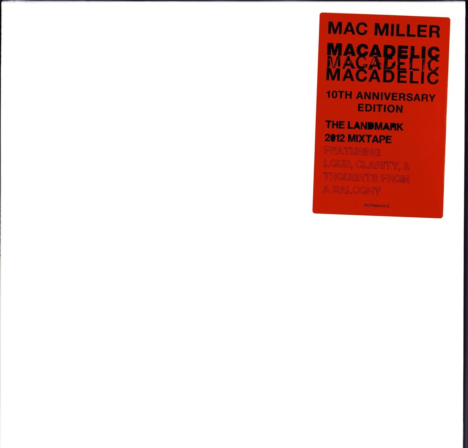 SEALED Macadelic - Mac shops Miller 2 x Red Vinyl LP