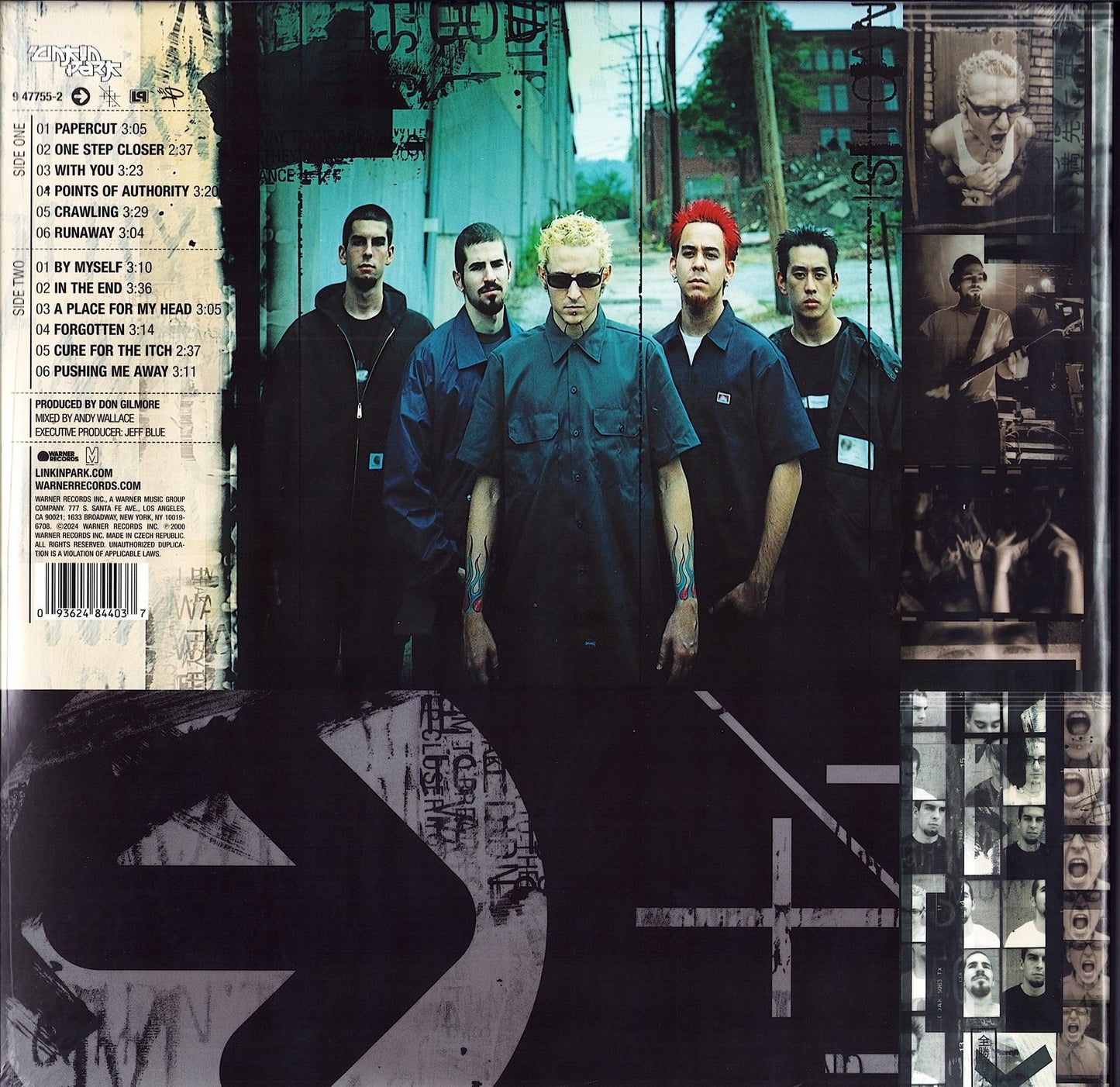 Linkin Park - Hybrid Theory Translucent Yellow Vinyl Limited Edition