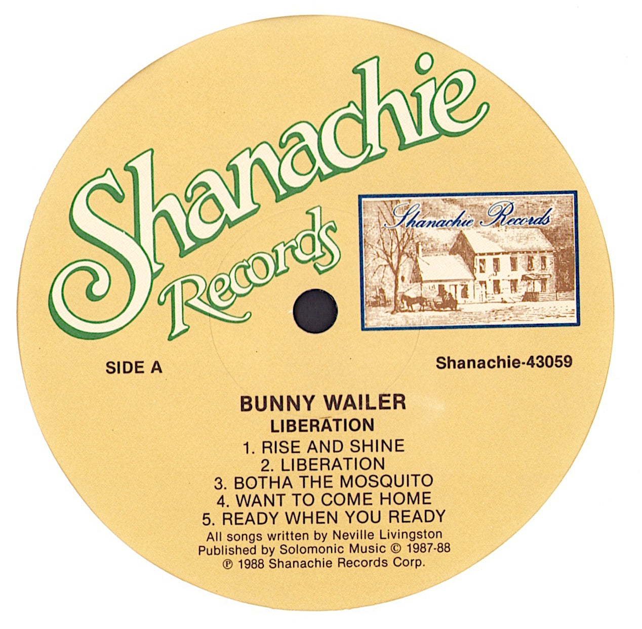Bunny Wailer - Liberation Vinyl LP