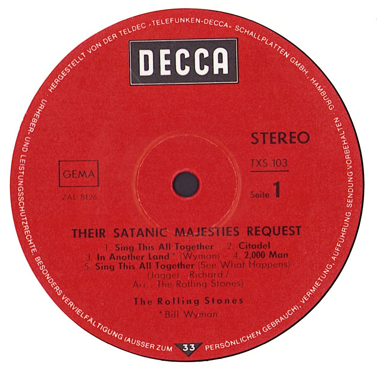 The Rolling Stones - Their Satanic Majesties Request Vinyl LP