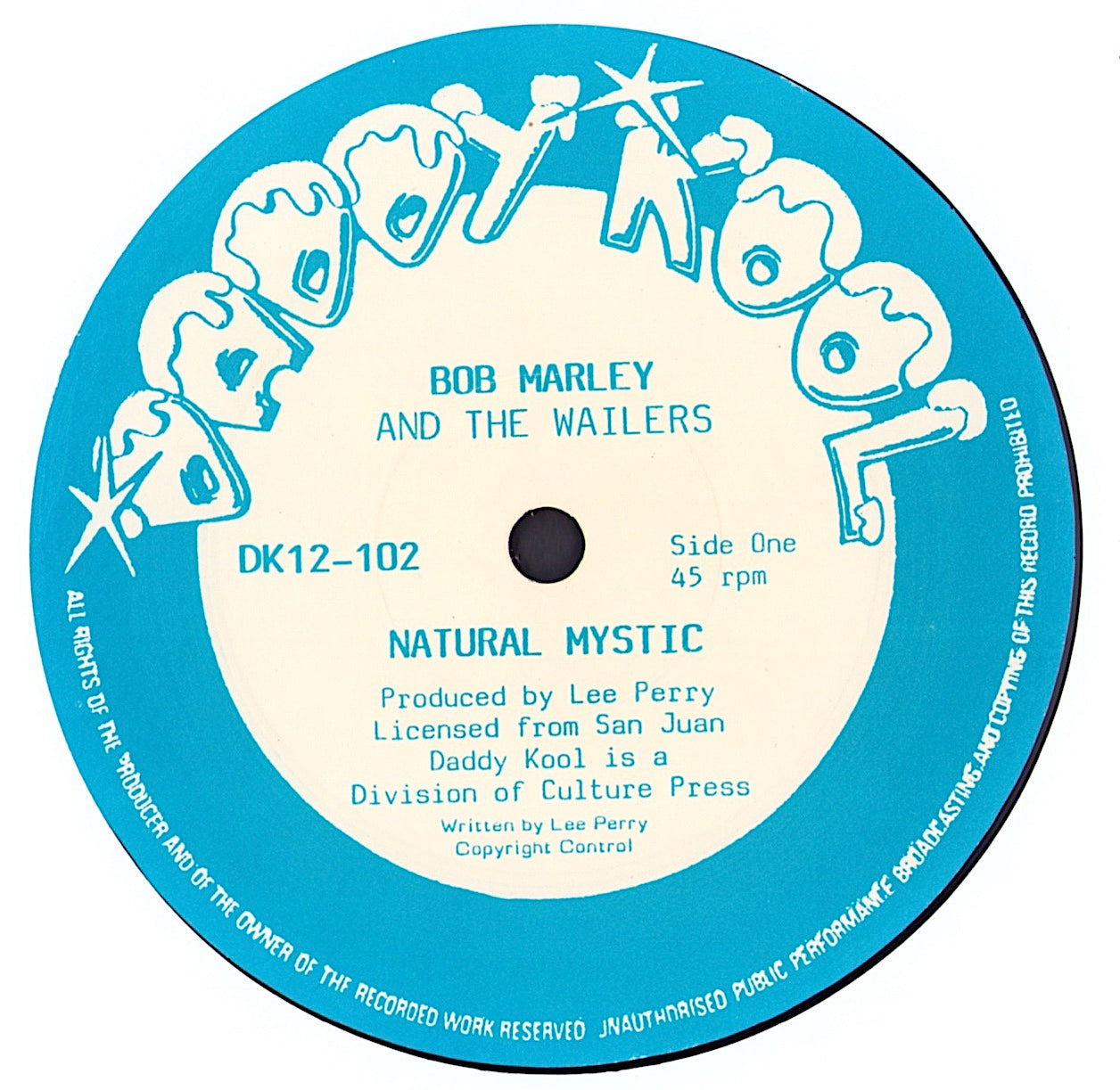 Bob Marley And The Wailers - Natural Mystic Vinyl 12" Maxi-Single