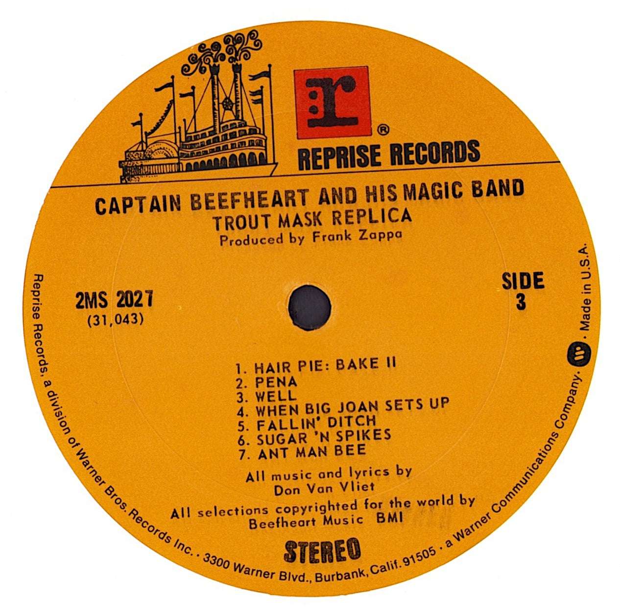 Captain Beefheart & His Magic Band - Trout Mask Replica Vinyl 2LP